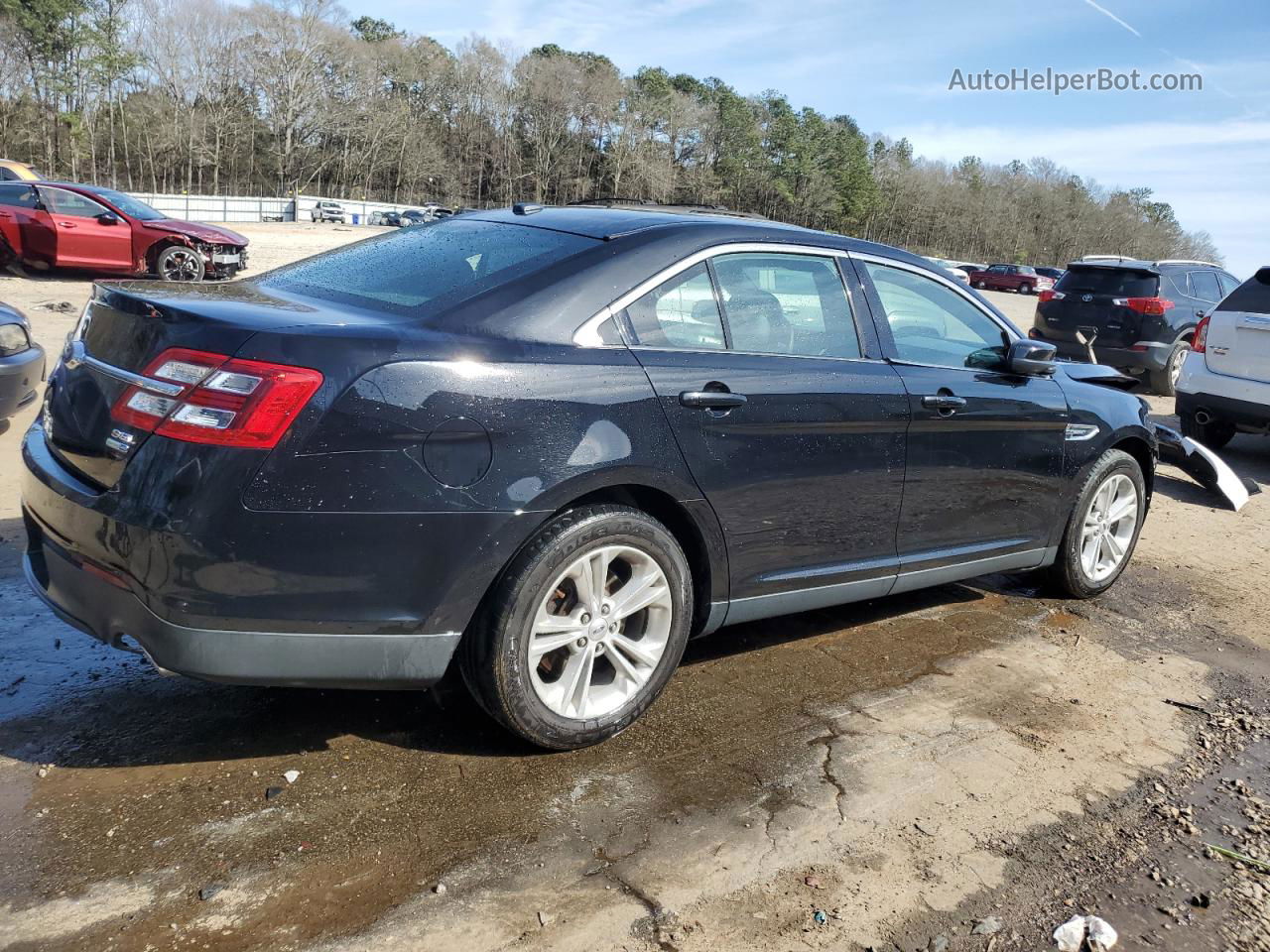 2017 Ford Taurus Sel Black vin: 1FAHP2H89HG105374