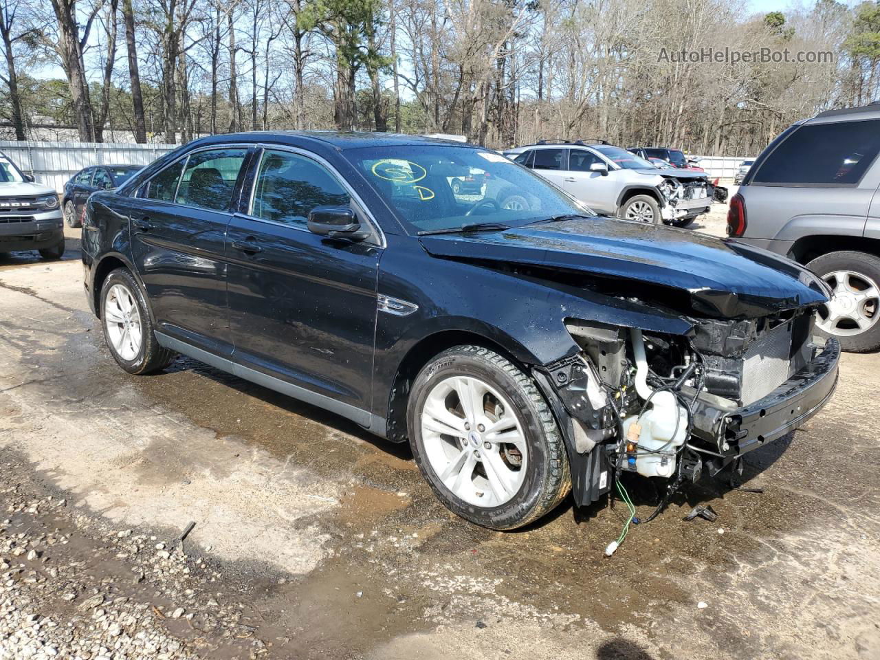 2017 Ford Taurus Sel Black vin: 1FAHP2H89HG105374