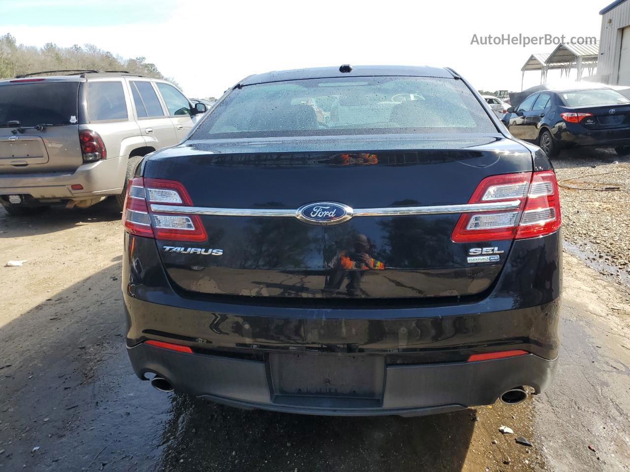 2017 Ford Taurus Sel Black vin: 1FAHP2H89HG105374