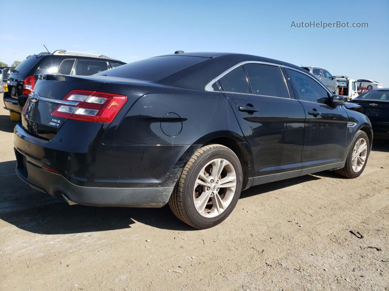 2017 Ford Taurus Sel Black vin: 1FAHP2H89HG120621