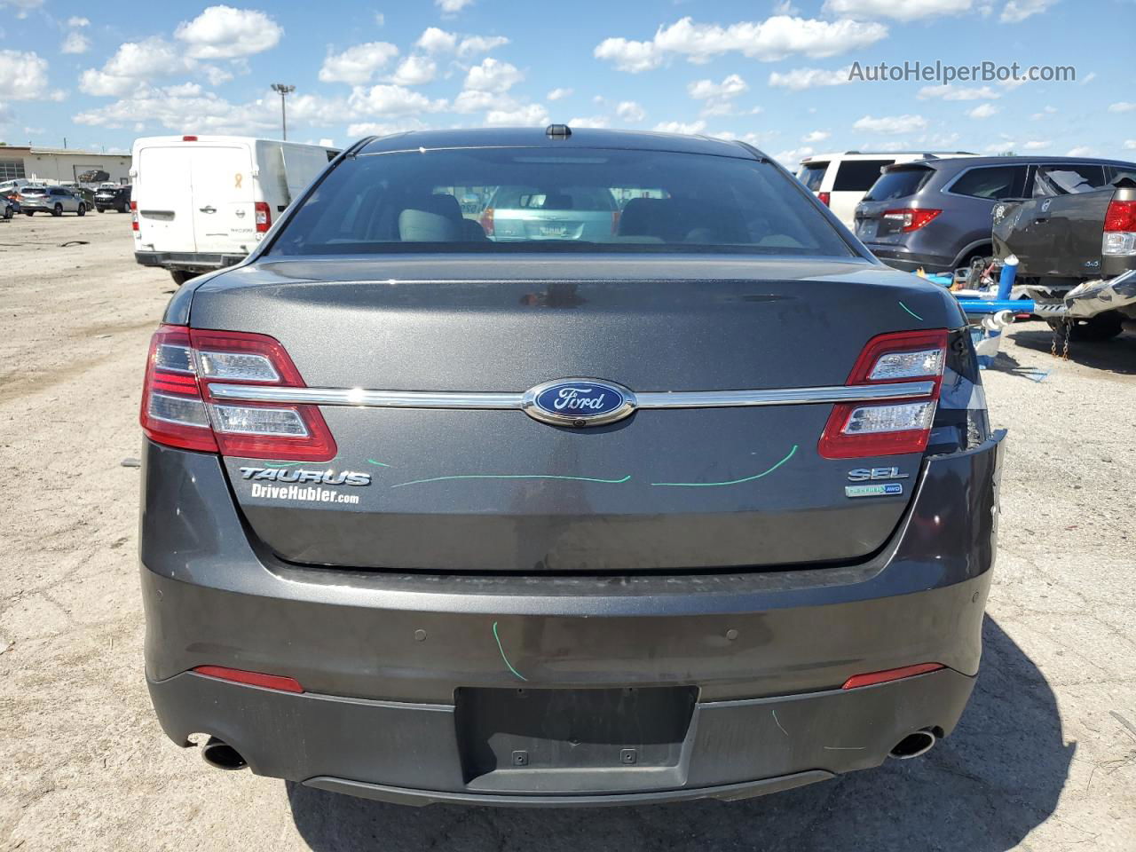 2017 Ford Taurus Sel Угольный vin: 1FAHP2H89HG144594