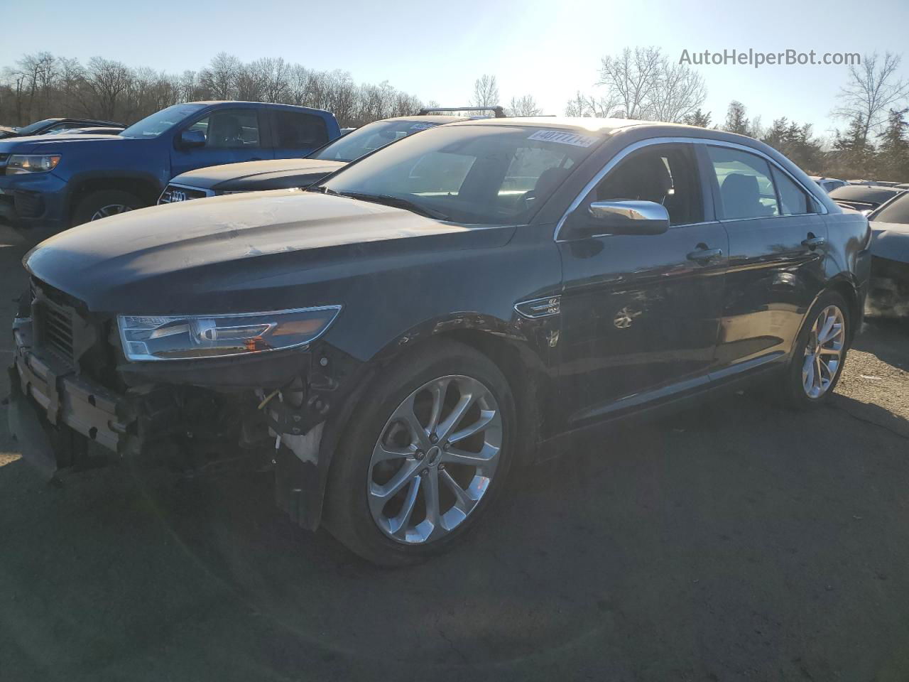 2017 Ford Taurus Limited Black vin: 1FAHP2J80HG110117