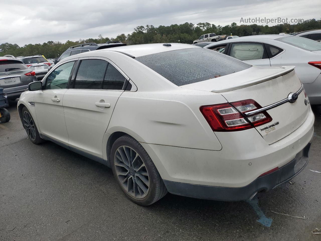 2017 Ford Taurus Limited White vin: 1FAHP2J82HG121992