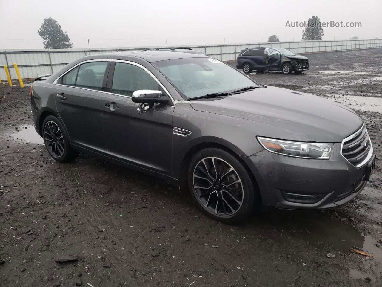 2017 Ford Taurus Limited Gray vin: 1FAHP2J83HG102755