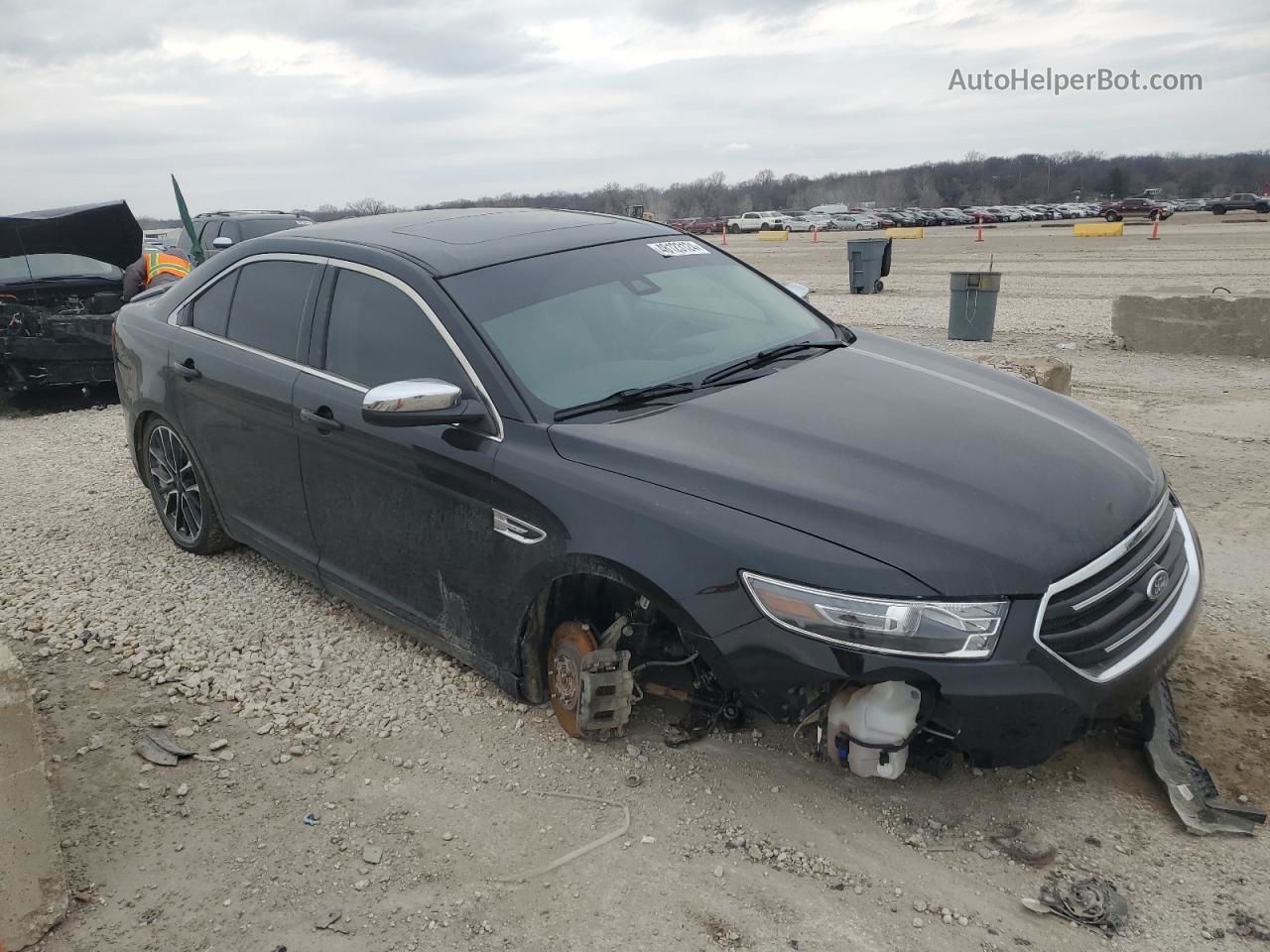 2017 Ford Taurus Limited Черный vin: 1FAHP2J84HG120391