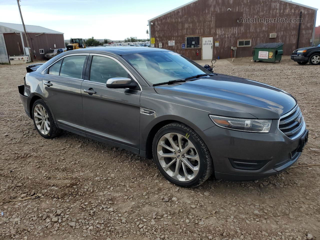 2017 Ford Taurus Limited Угольный vin: 1FAHP2J87HG120336