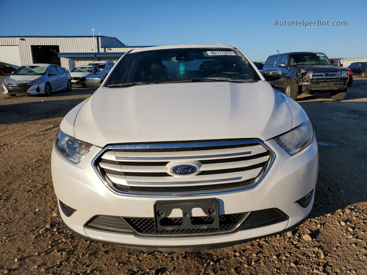 2017 Ford Taurus Limited White vin: 1FAHP2J88HG129658