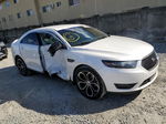 2017 Ford Taurus Sho Белый vin: 1FAHP2KT1HG142819