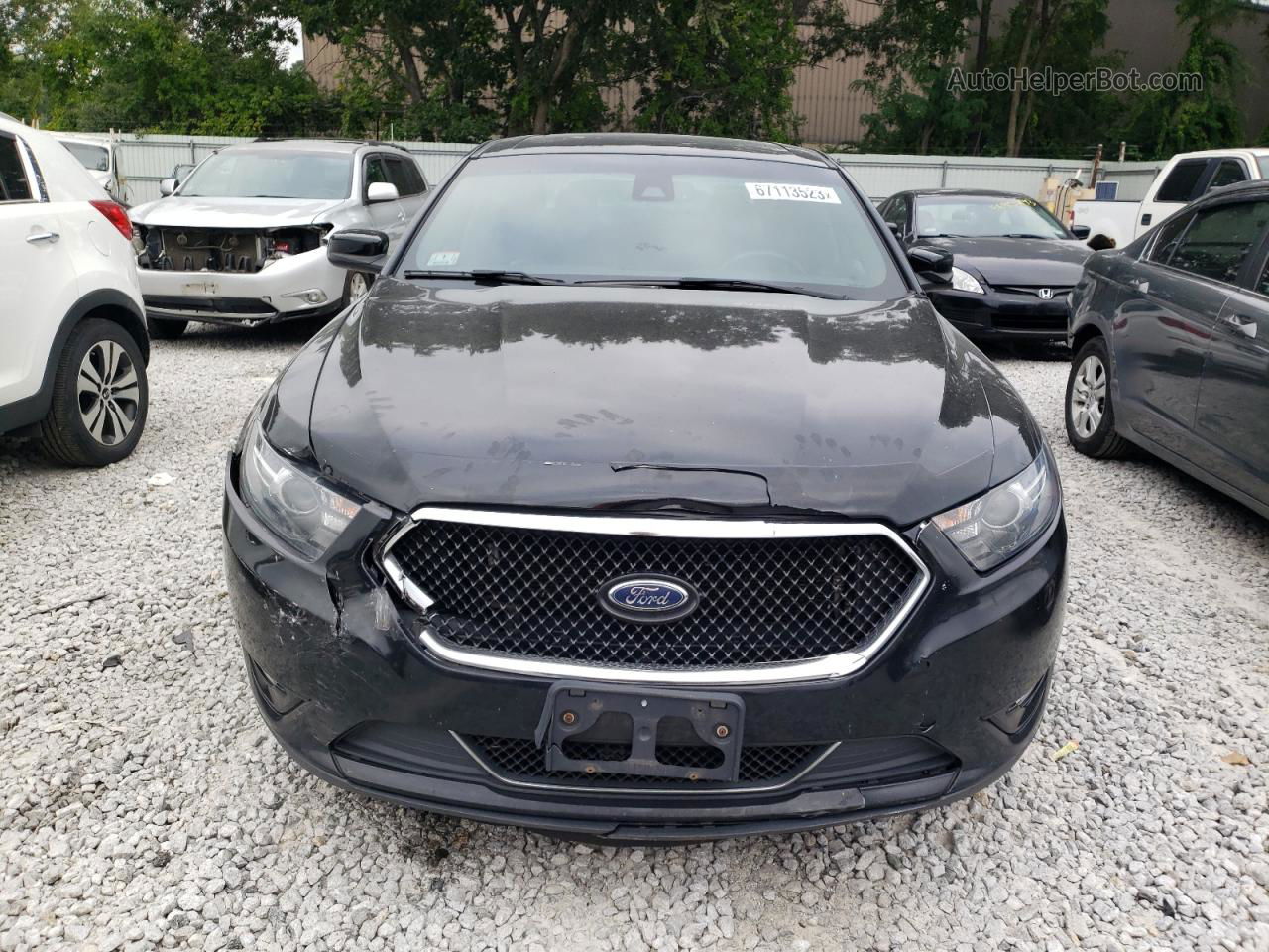 2017 Ford Taurus Sho Black vin: 1FAHP2KT4HG118014