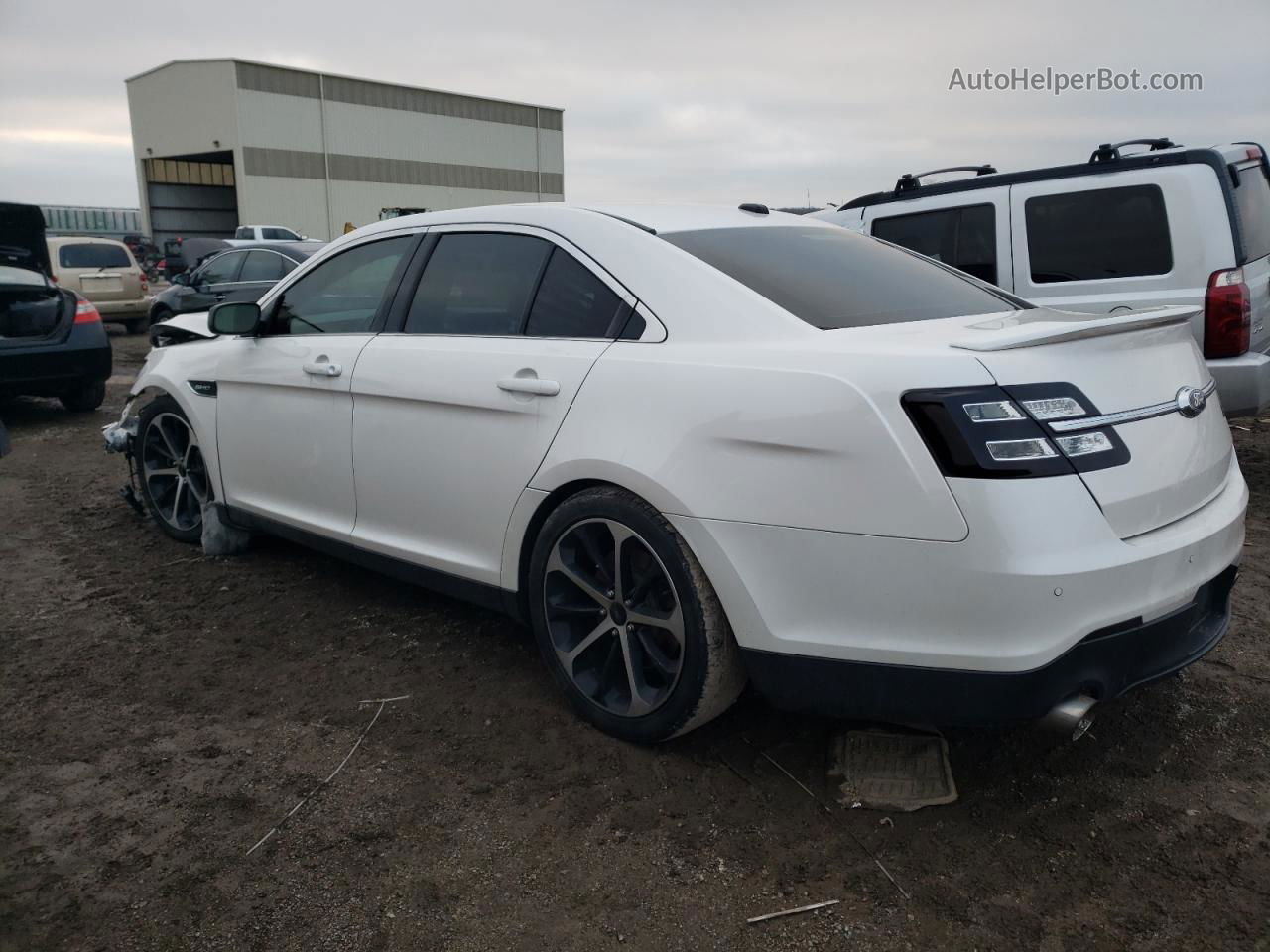 2017 Ford Taurus Sho White vin: 1FAHP2KT6HG135817