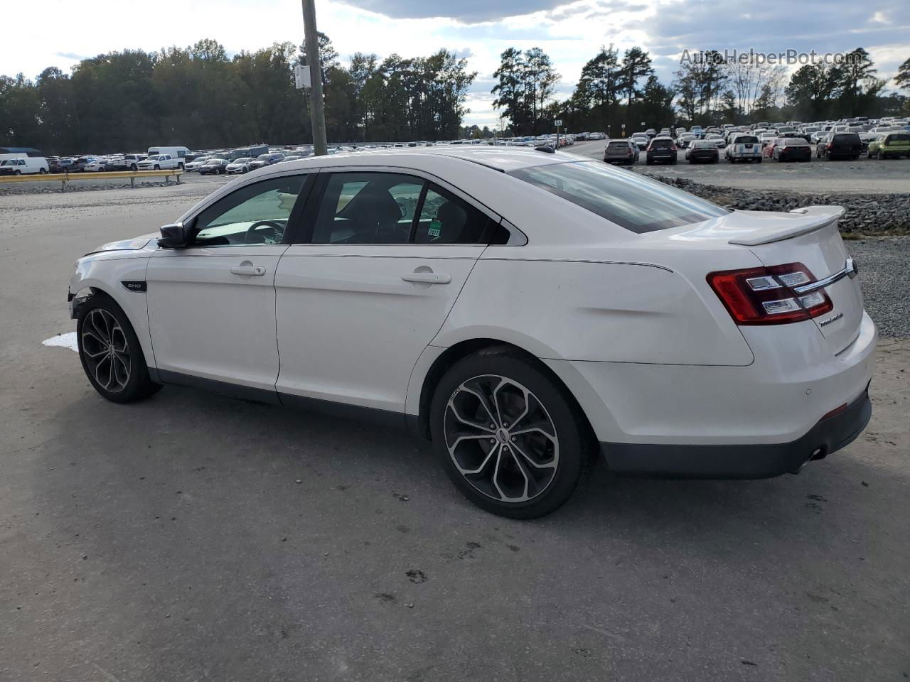 2017 Ford Taurus Sho White vin: 1FAHP2KT7HG127340