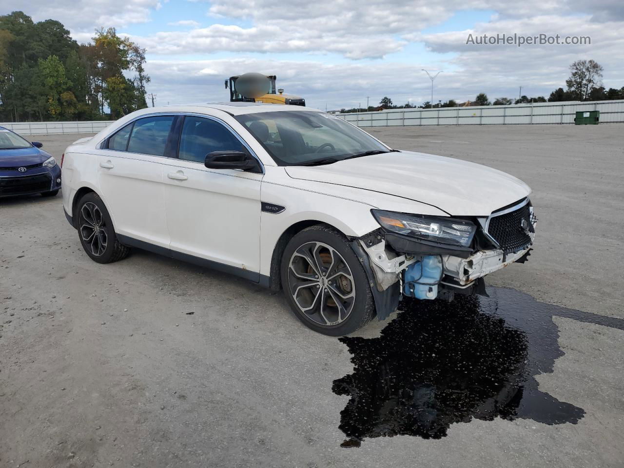 2017 Ford Taurus Sho White vin: 1FAHP2KT7HG127340