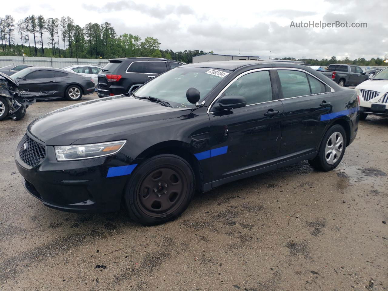 2017 Ford Taurus Police Interceptor Two Tone vin: 1FAHP2L84HG130951