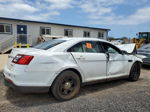 2017 Ford Taurus Police Interceptor White vin: 1FAHP2L8XHG103379