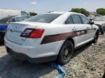 2017 Ford Taurus Police Interceptor White vin: 1FAHP2MK0HG129564