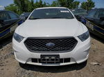 2017 Ford Taurus Police Interceptor White vin: 1FAHP2MK0HG129564