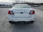 2017 Ford Taurus Police Interceptor White vin: 1FAHP2MK1HG106665