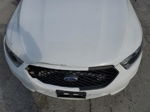 2017 Ford Taurus Police Interceptor White vin: 1FAHP2MK1HG106665