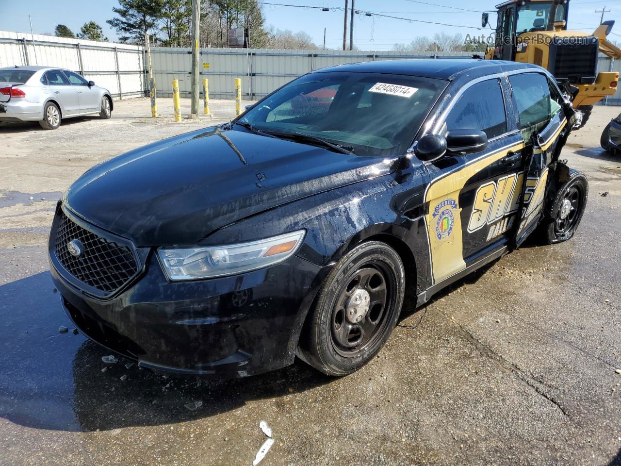 2017 Ford Taurus Police Interceptor Черный vin: 1FAHP2MK1HG109954