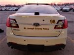 2017 Ford Taurus Police Interceptor White vin: 1FAHP2MK4HG115344