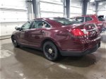 2017 Ford Taurus Police Interceptor Maroon vin: 1FAHP2MK4HG120236