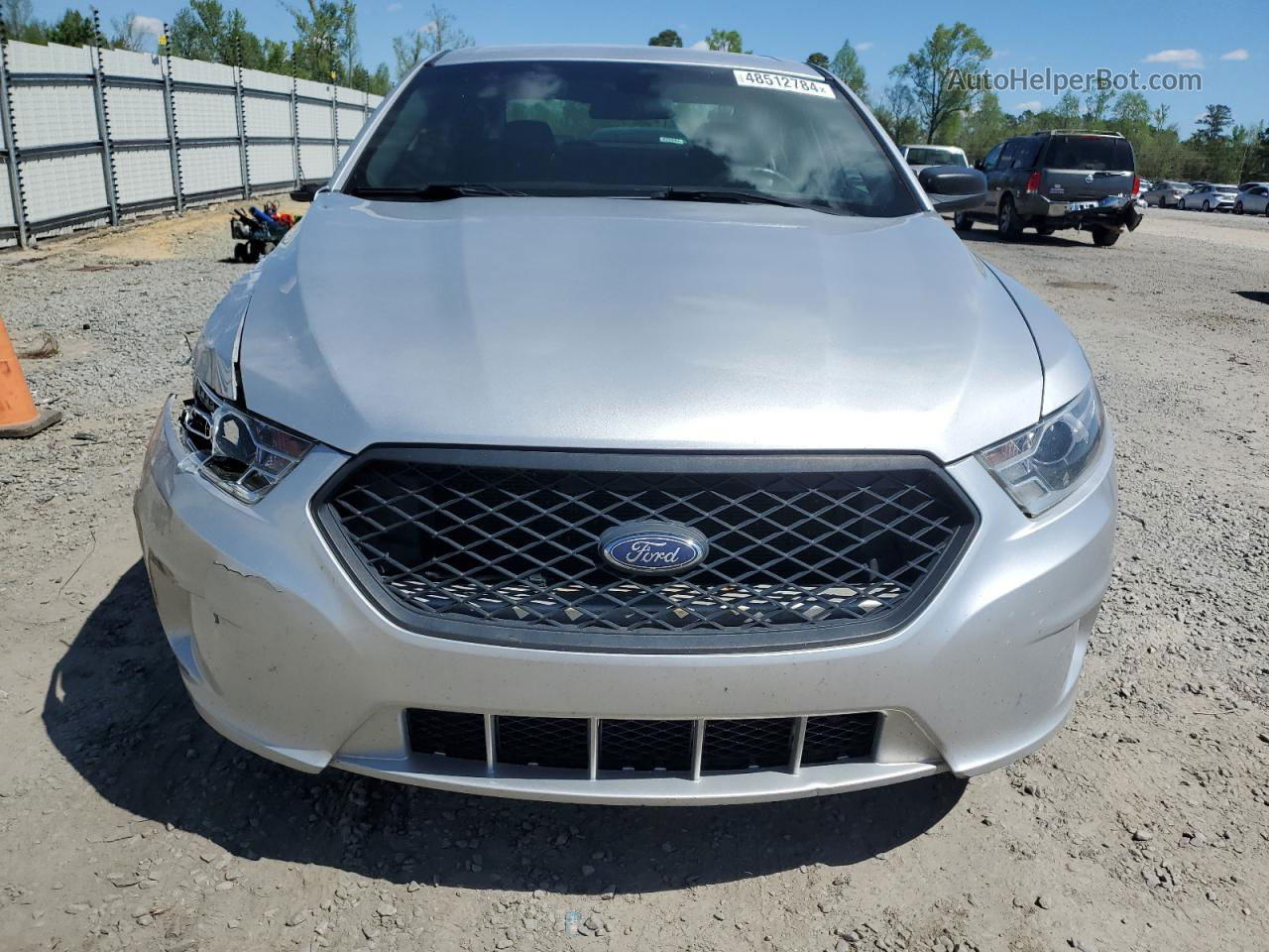 2017 Ford Taurus Police Interceptor Серебряный vin: 1FAHP2MK5HG103137