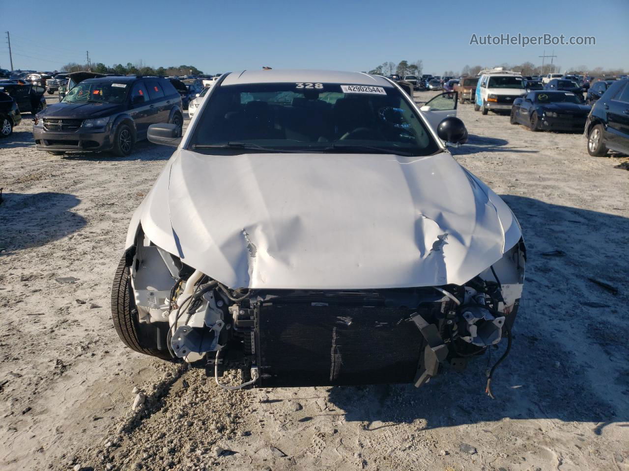 2019 Ford Taurus Police Interceptor White vin: 1FAHP2MK5KG113349