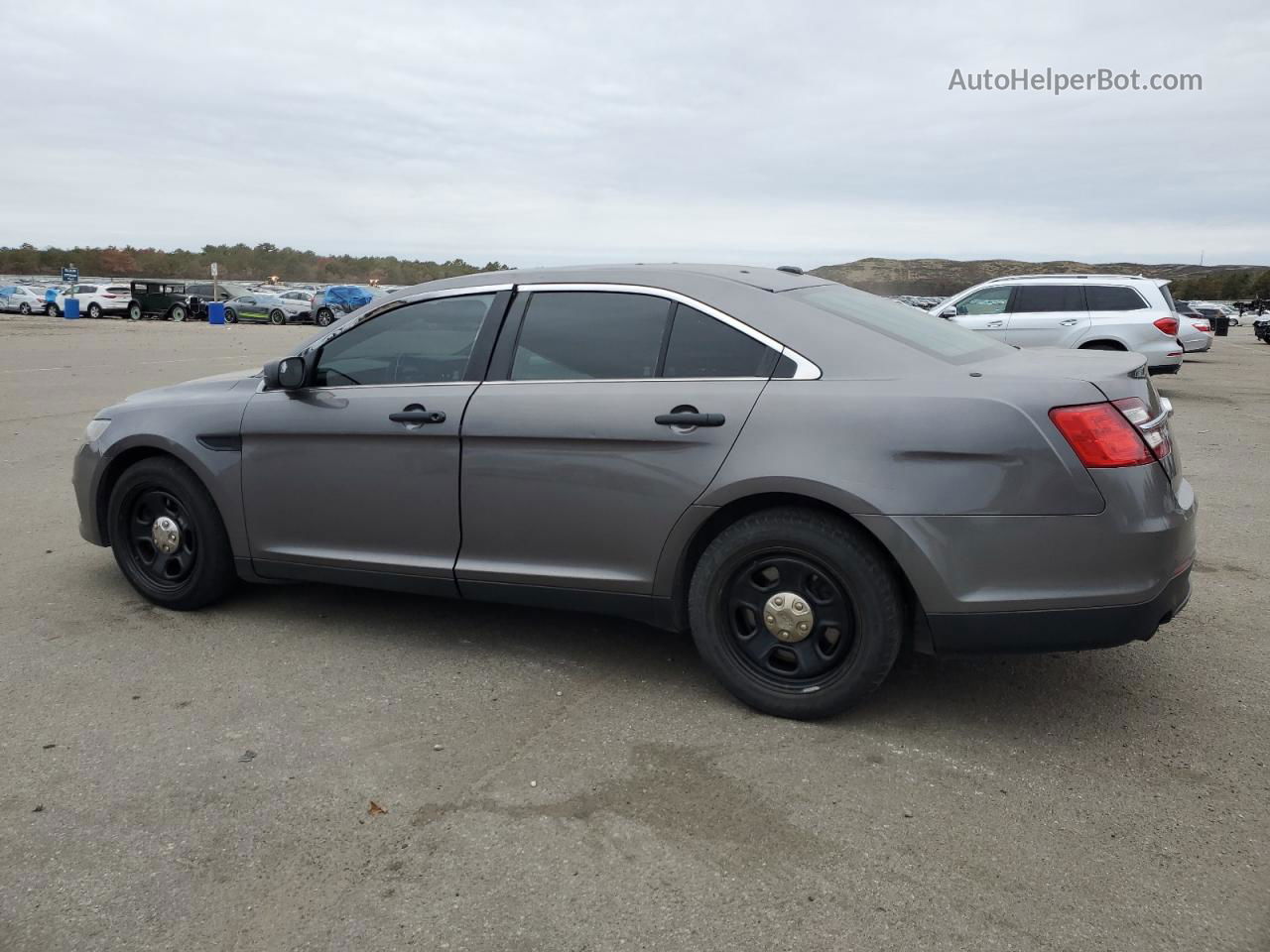 2017 Ford Taurus Police Interceptor Gray vin: 1FAHP2MK9HG109944