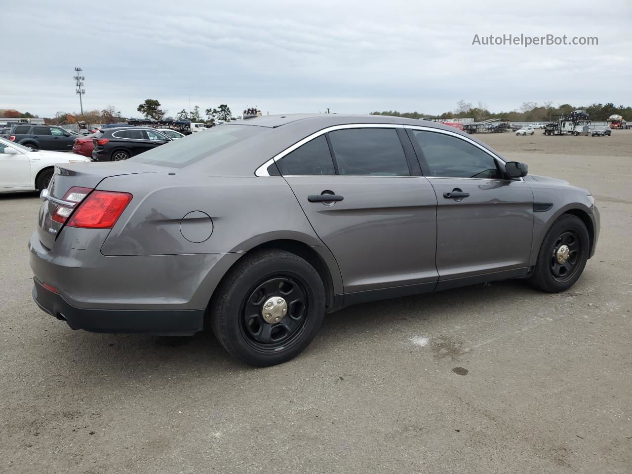 2017 Ford Taurus Police Interceptor Серый vin: 1FAHP2MK9HG109944