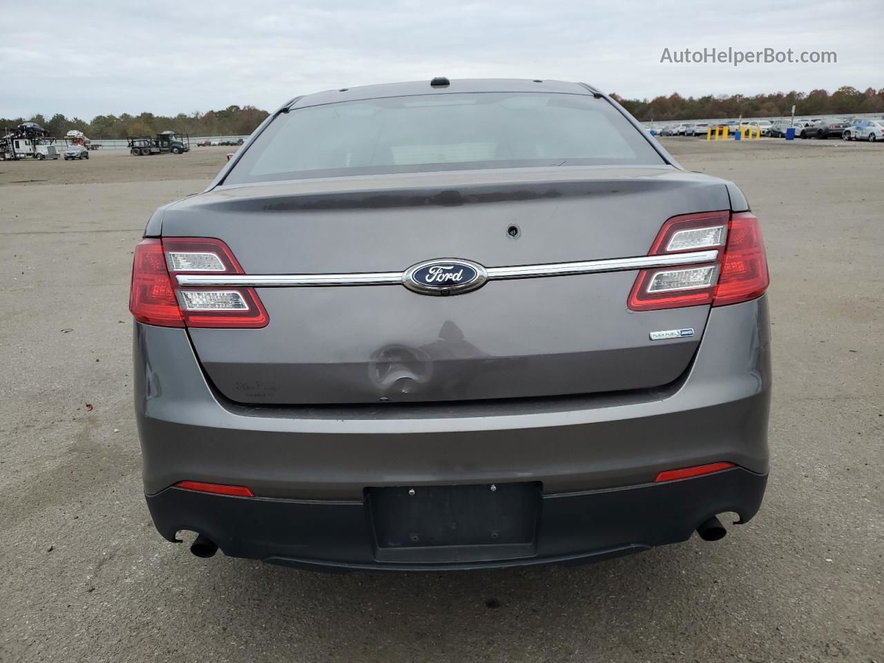 2017 Ford Taurus Police Interceptor Gray vin: 1FAHP2MK9HG109944