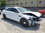 2017 Ford Taurus Police Interceptor White vin: 1FAHP2MK9HG115338