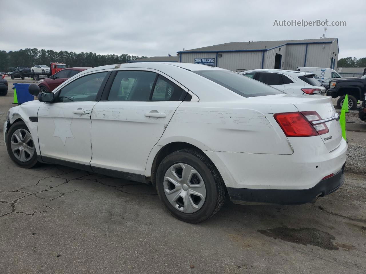 2017 Ford Taurus Police Interceptor Белый vin: 1FAHP2MK9HG129966