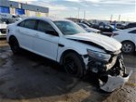 2017 Ford Taurus Police Interceptor White vin: 1FAHP2MT0HG145742