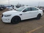 2017 Ford Taurus Police Interceptor Белый vin: 1FAHP2MT8HG145732