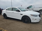 2017 Ford Taurus Police Interceptor White vin: 1FAHP2MT8HG145732