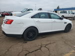 2017 Ford Taurus Police Interceptor White vin: 1FAHP2MT8HG145732