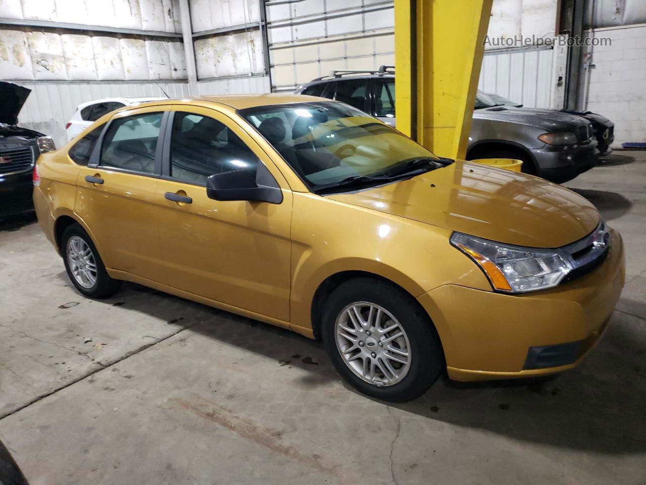 2011 Ford Focus Se Orange vin: 1FAHP35N59W198191