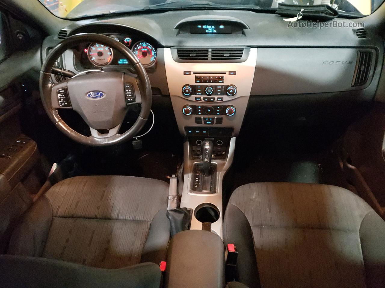 2011 Ford Focus Se Orange vin: 1FAHP35N59W198191