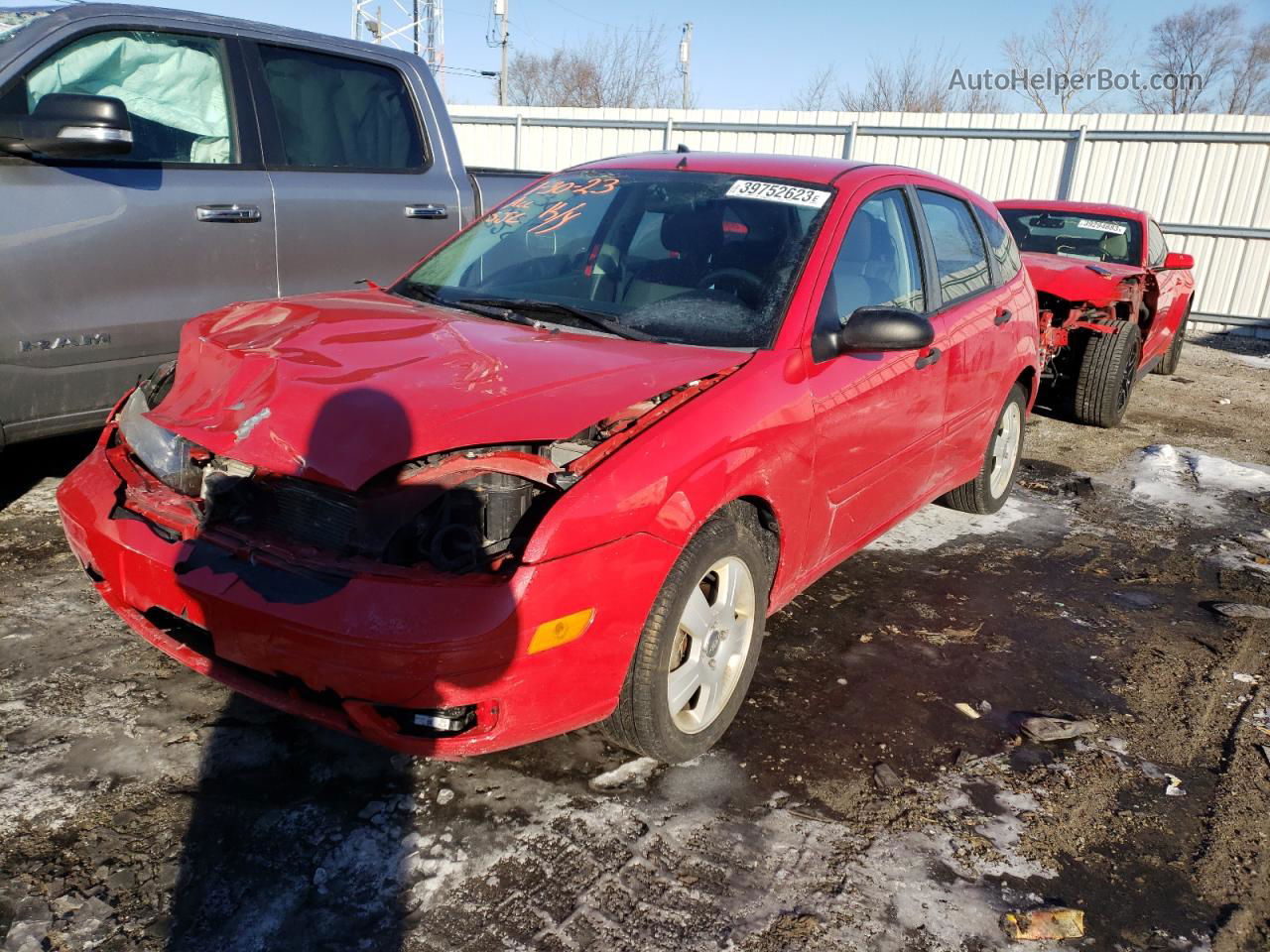 Price & History 2007 Ford Focus Zx5 2.0l 4 vin: 1FAHP37N47W248430 