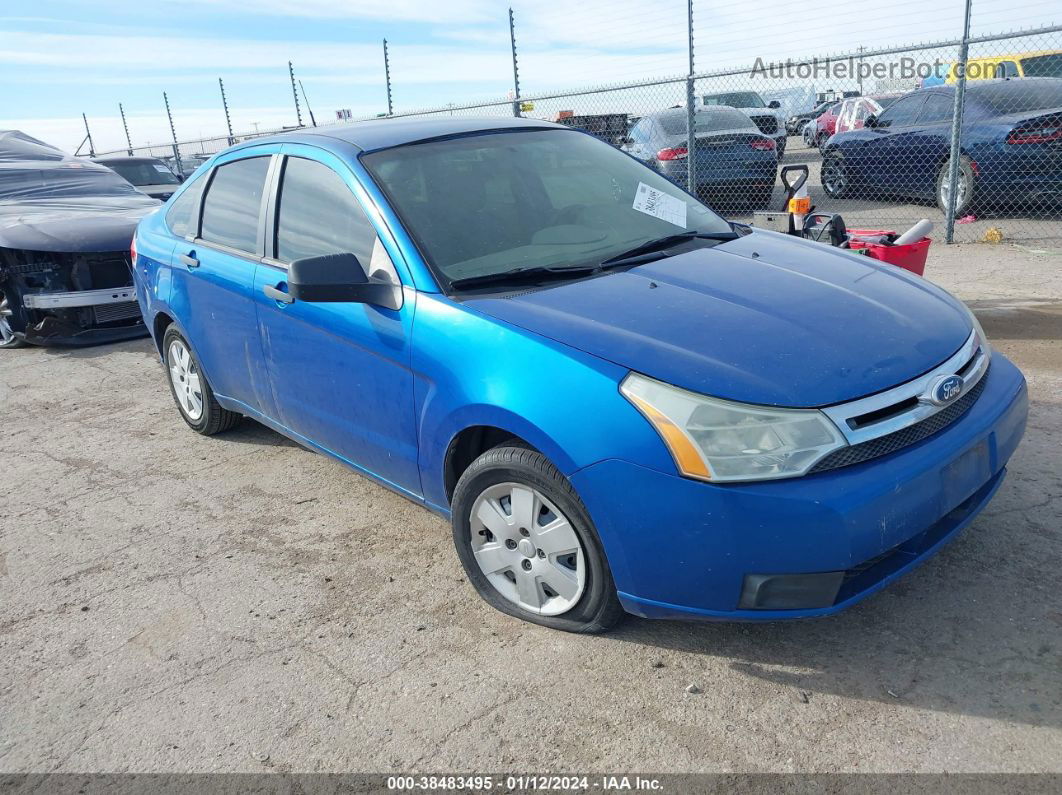 2011 Ford Focus S Blue vin: 1FAHP3EN0BW117295