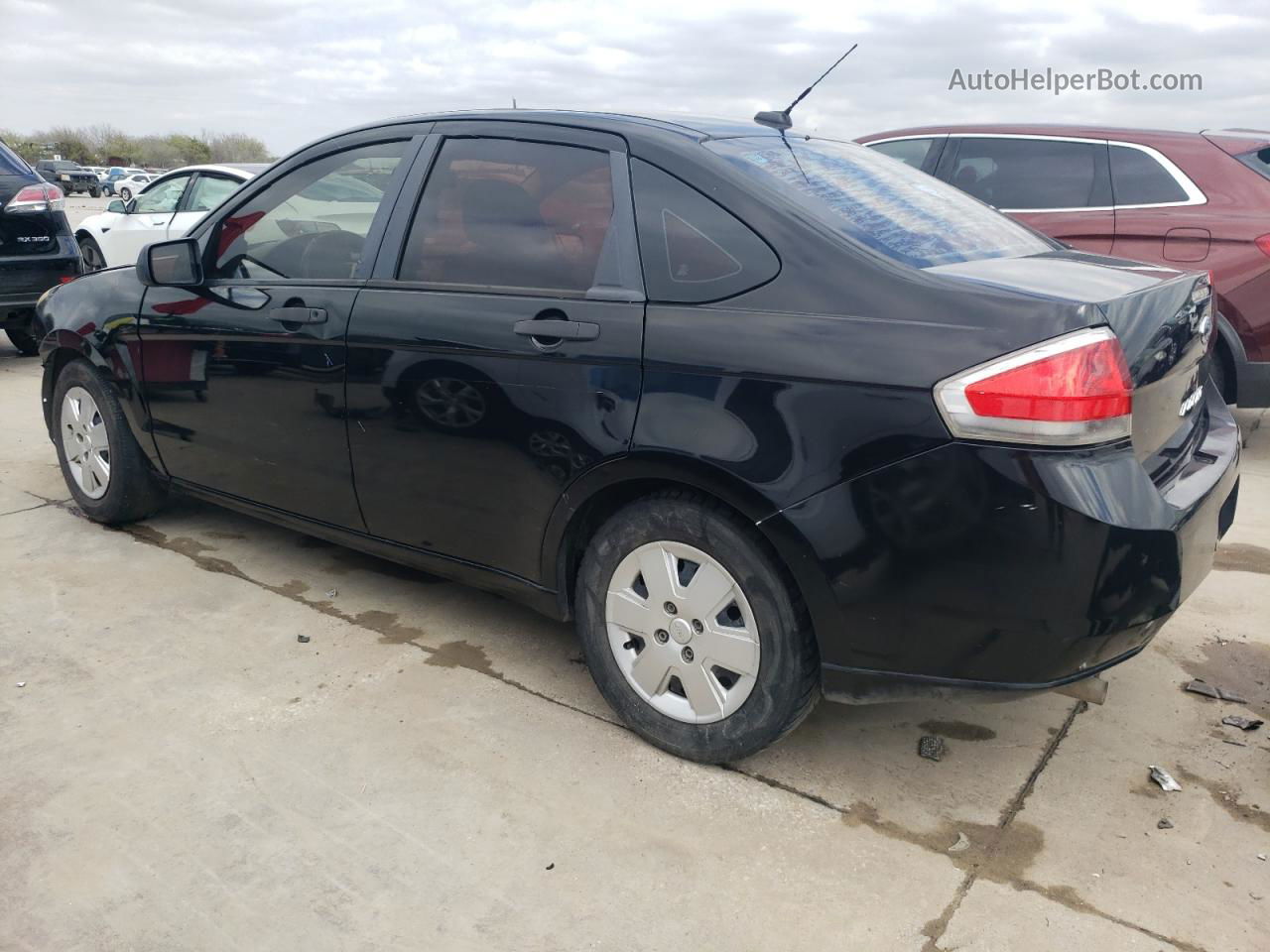 2011 Ford Focus S Black vin: 1FAHP3EN0BW196435