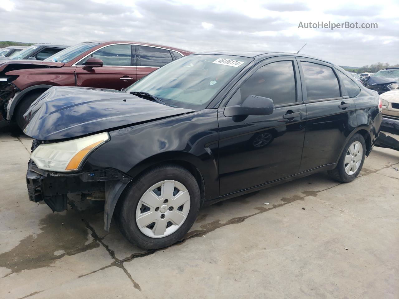 2011 Ford Focus S Black vin: 1FAHP3EN0BW196435