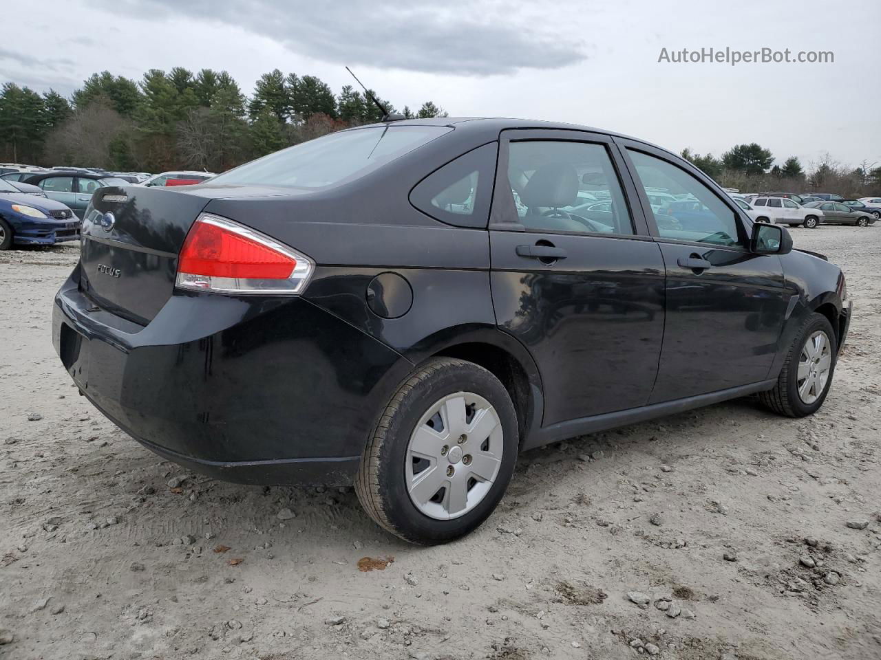 2011 Ford Focus S Black vin: 1FAHP3EN1BW156574