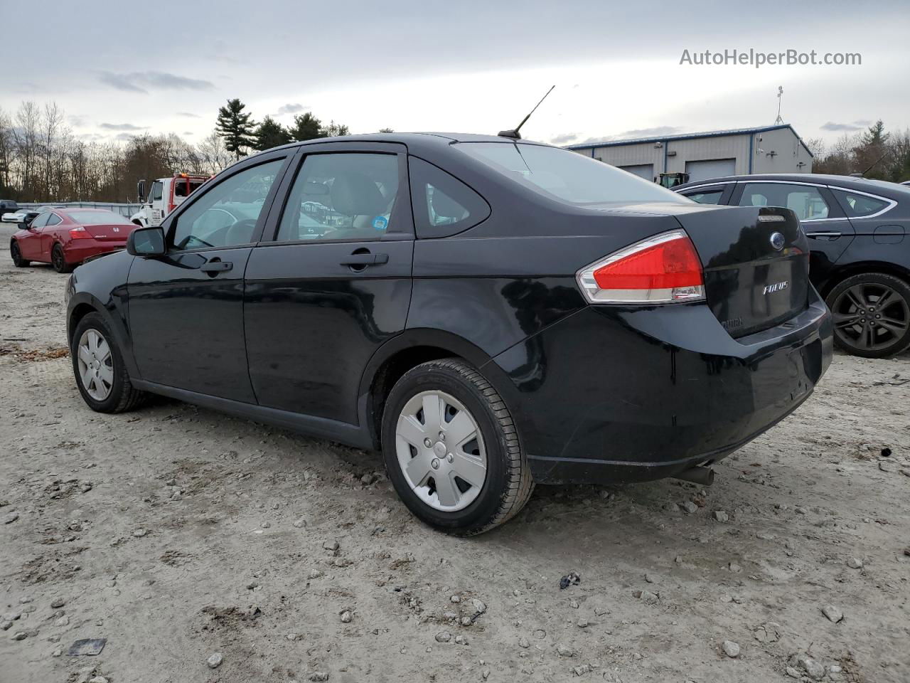 2011 Ford Focus S Black vin: 1FAHP3EN1BW156574