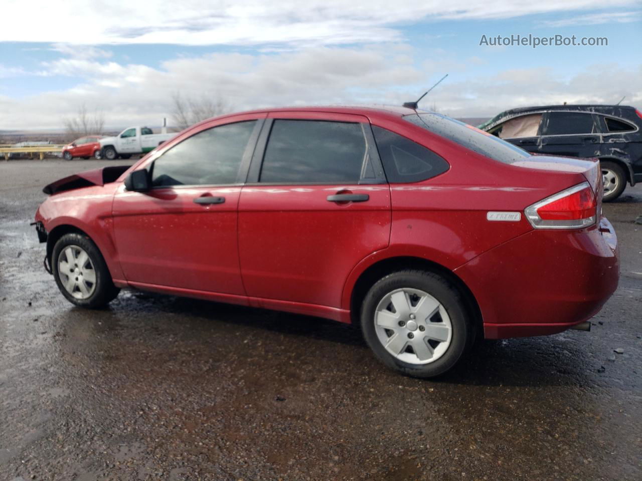 2011 Ford Focus S Burgundy vin: 1FAHP3EN4BW149022