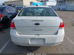 2011 Ford Focus S White vin: 1FAHP3EN4BW203015