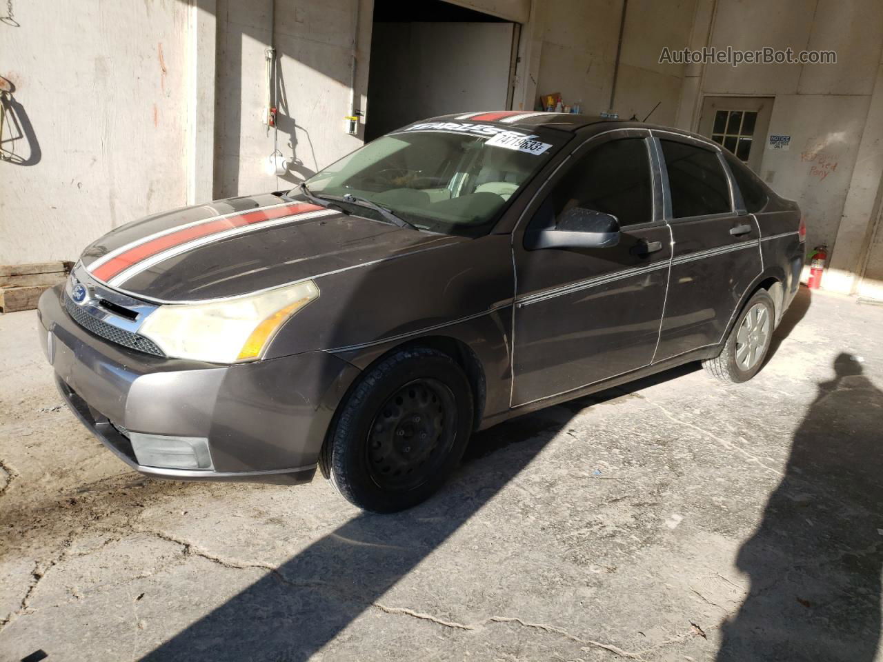 2011 Ford Focus S Серый vin: 1FAHP3EN5BW130379