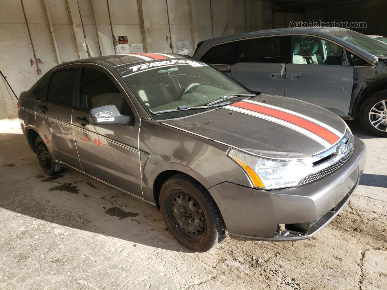 2011 Ford Focus S Gray vin: 1FAHP3EN5BW130379