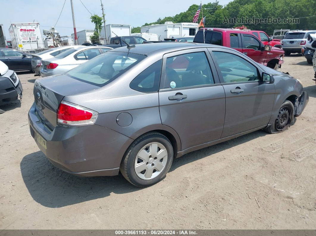 2011 Ford Focus S Gray vin: 1FAHP3EN5BW186175