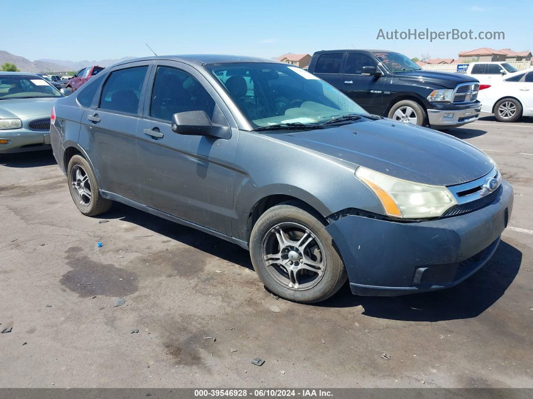 2011 Ford Focus S Gray vin: 1FAHP3EN6BW180255